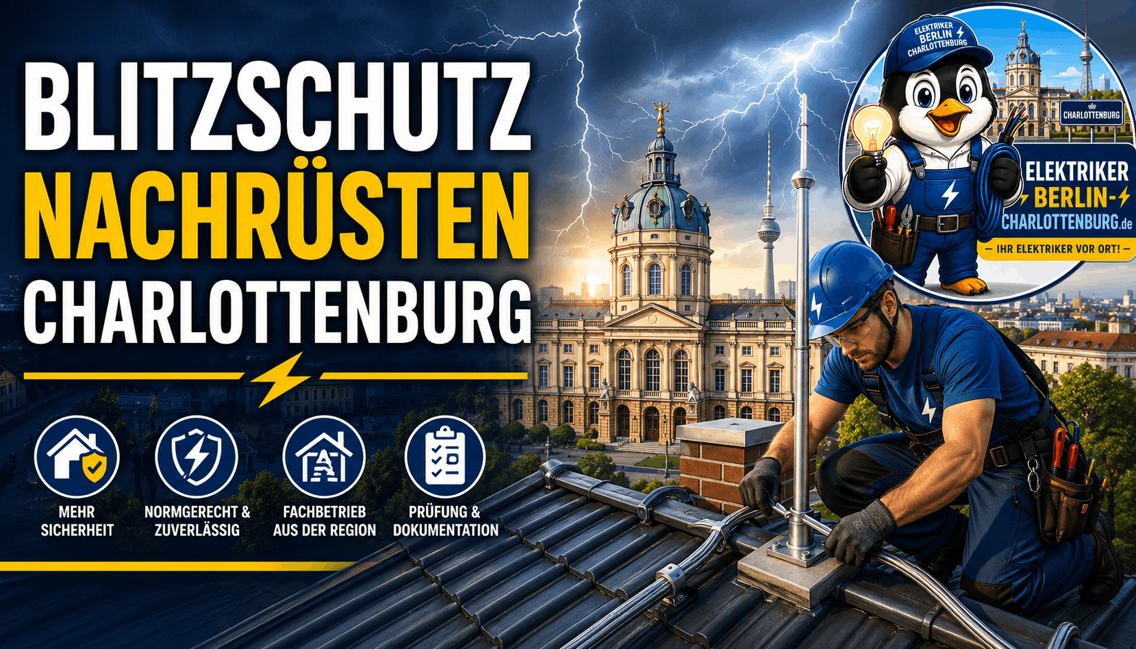 Blitzschutz nachrüsten Charlottenburg