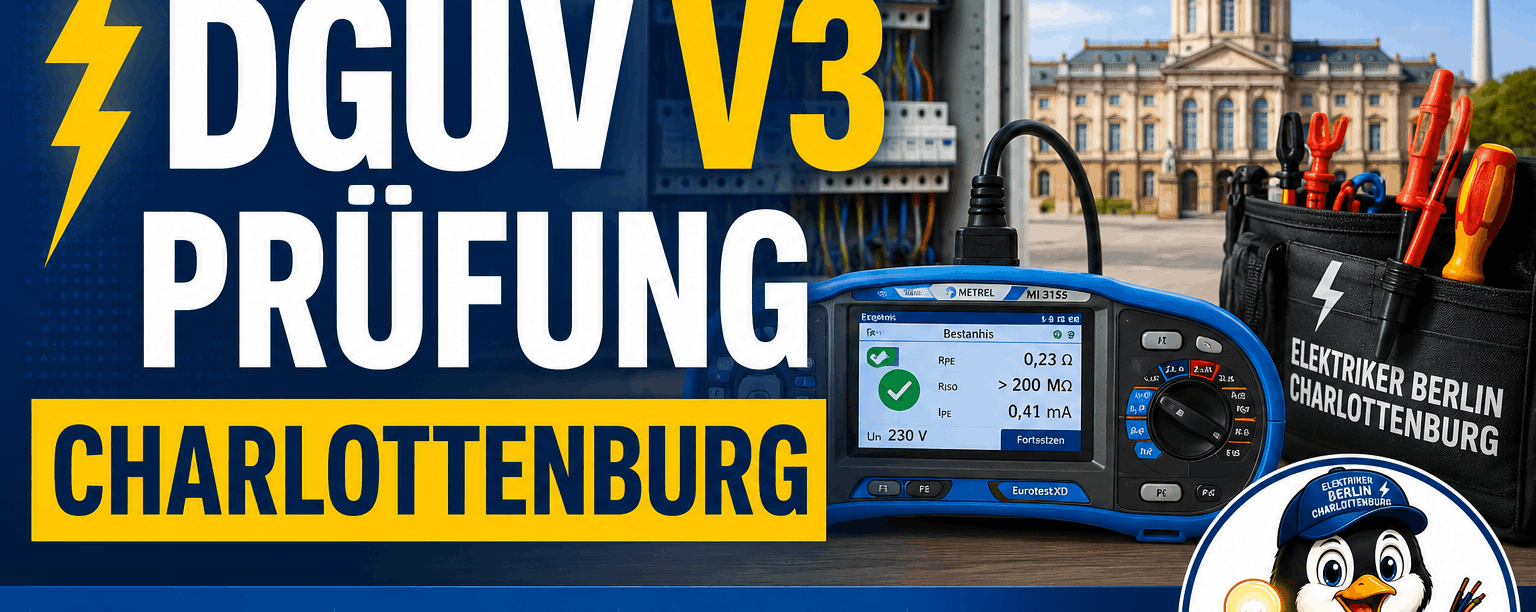 DGUV V3 Prüfung Charlottenburg