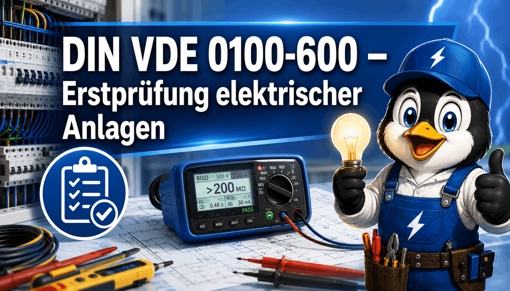 DIN VDE 0100-600 – Erstprüfung elektrischer Anlagen Charlottenburg