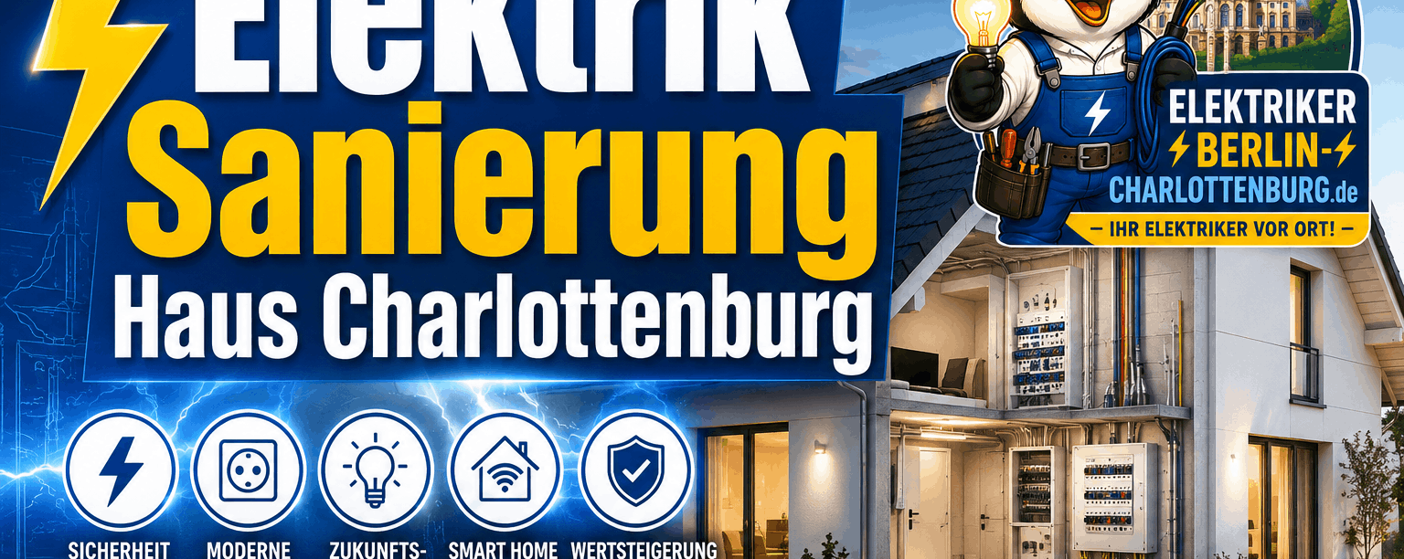 Elektrik Sanierung Haus Charlottenburg