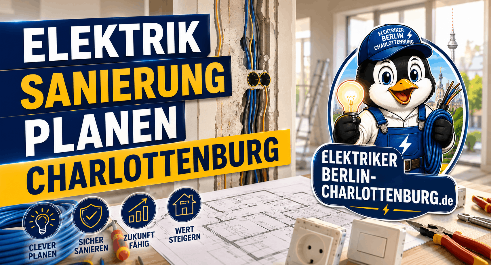 Elektrik Sanierung planen Charlottenburg