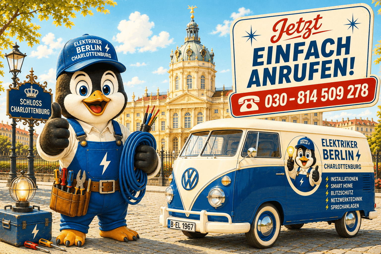 Elektriker Berlin Charlottenburg Pinguin