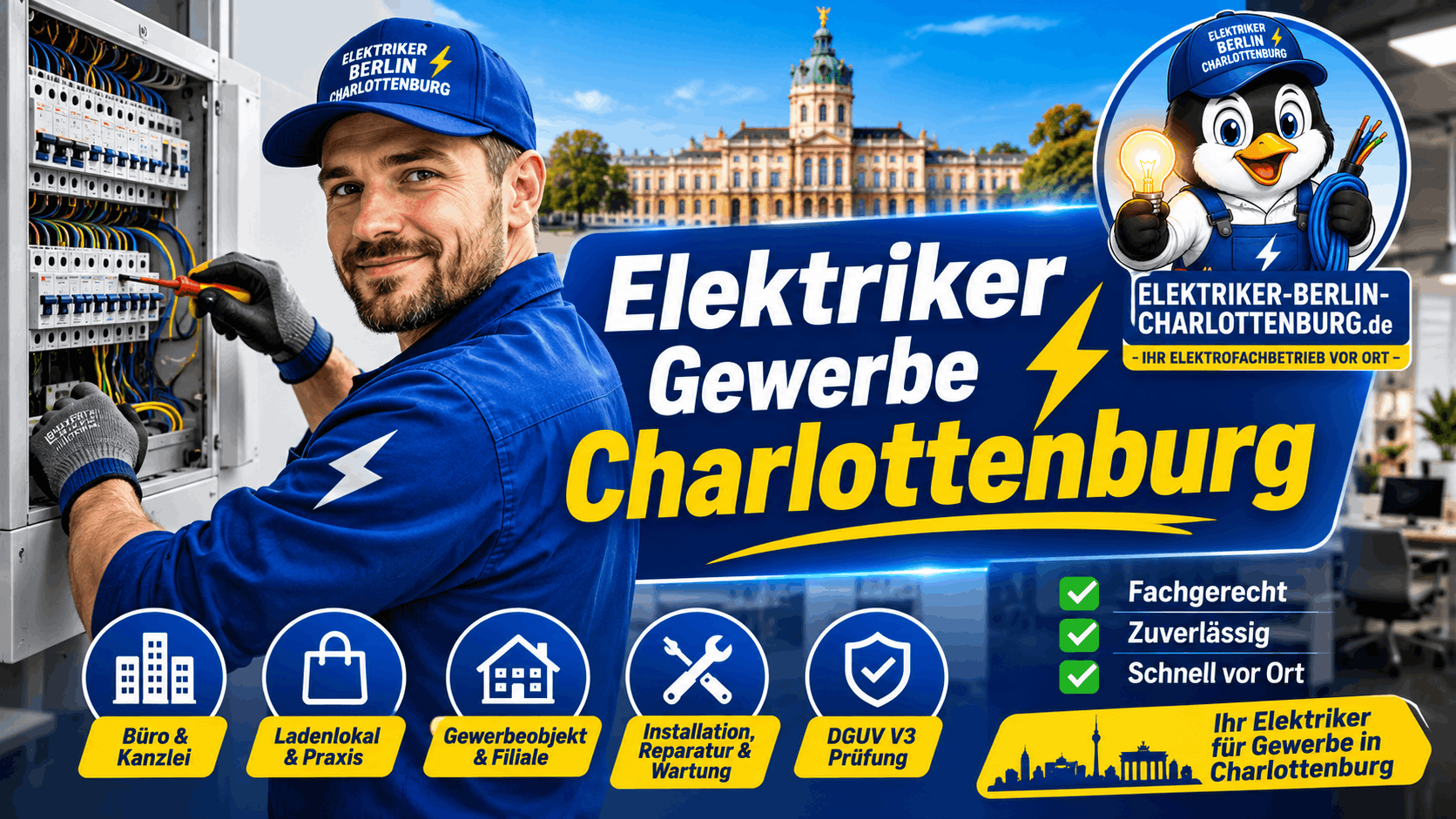 Elektriker Gewerbe Charlottenburg