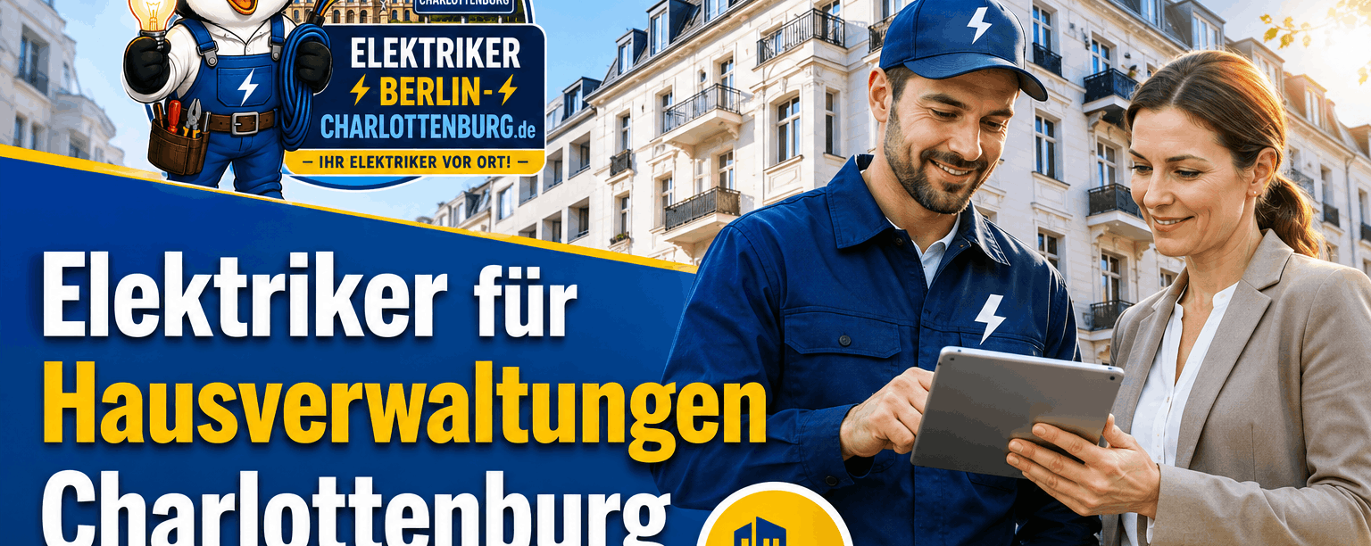 Elektriker für Hausverwaltungen Charlottenburg