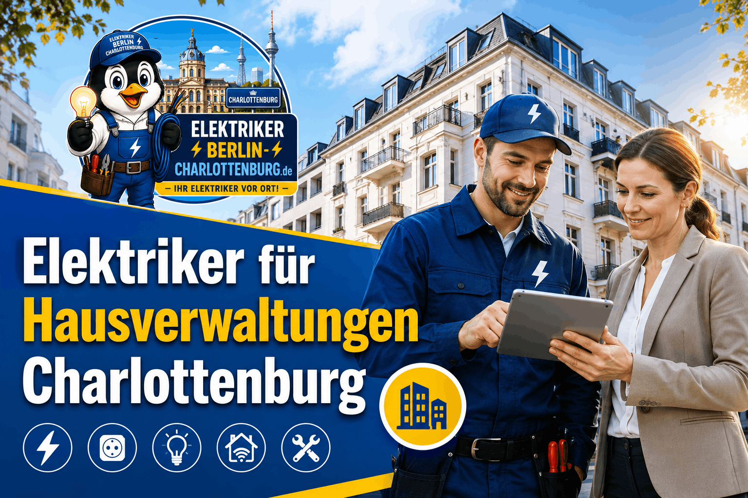 Elektriker für Hausverwaltungen Charlottenburg