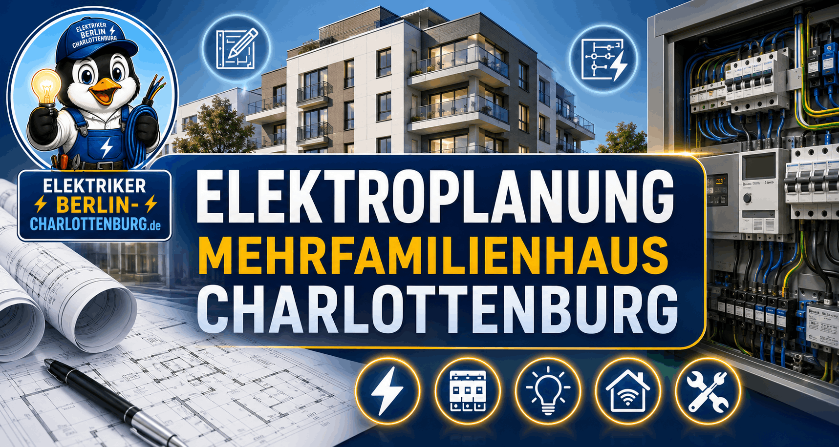 Elektroplanung Mehrfamilienhaus Charlottenburg