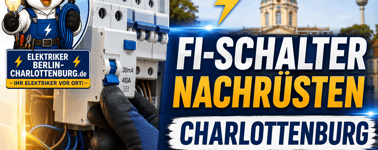 FI-Schalter nachrüsten Charlottenburg