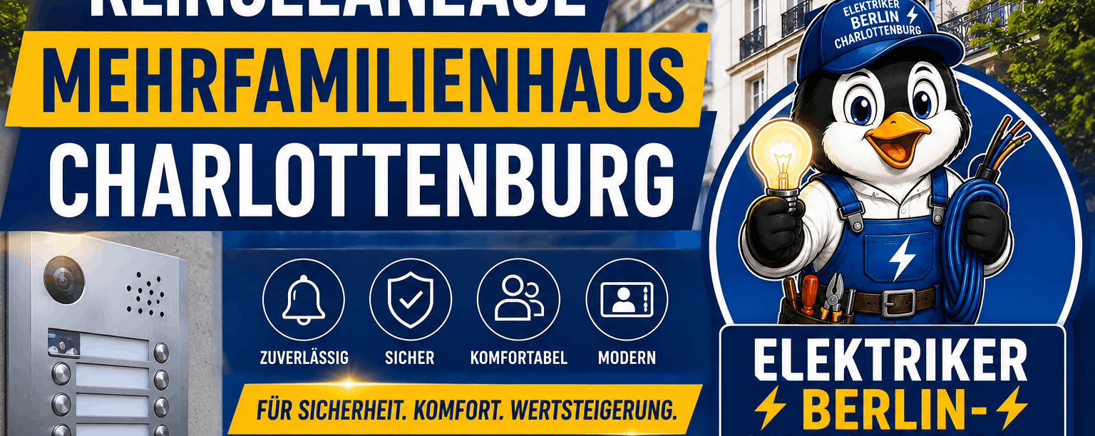 Klingelanlage Mehrfamilienhaus Charlottenburg