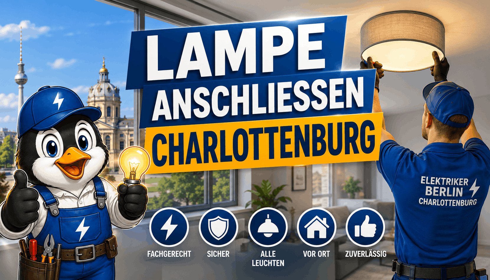 Lampe anschließen Charlottenburg