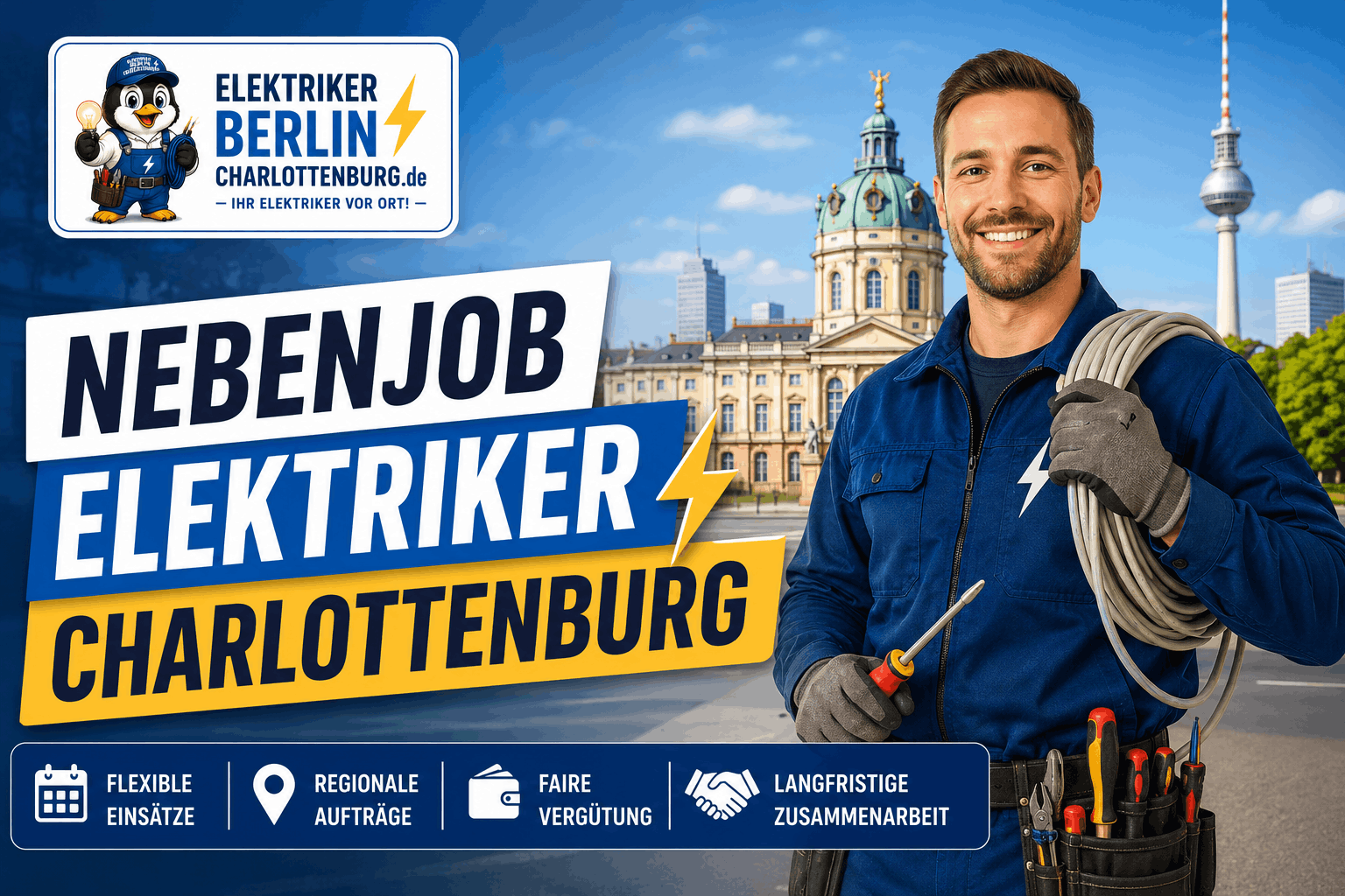 Nebenjob Elektriker Charlottenburg Nebenjob Elektriker Charlottenburg
