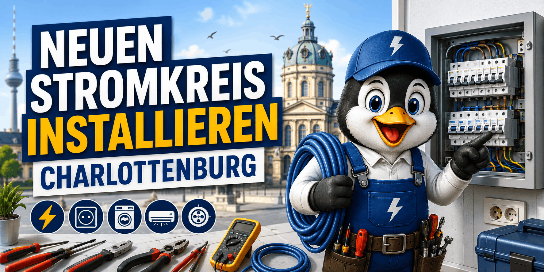 Neuen Stromkreis installieren Charlottenburg