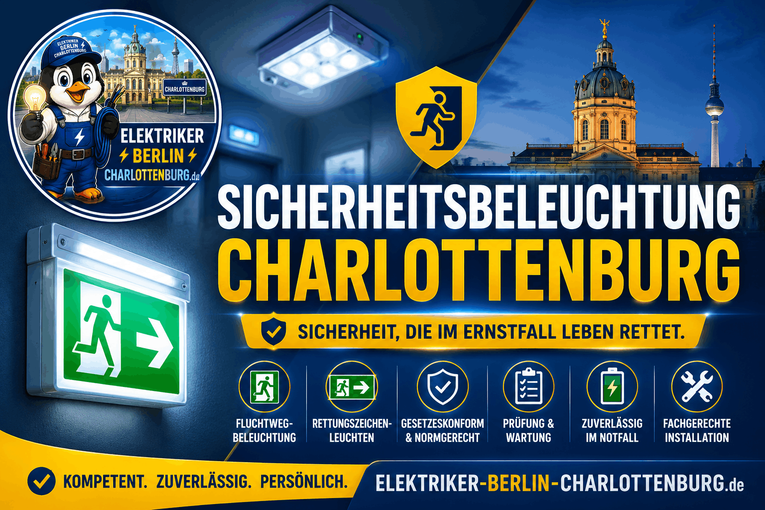 Sicherheitsbeleuchtung Charlottenburg