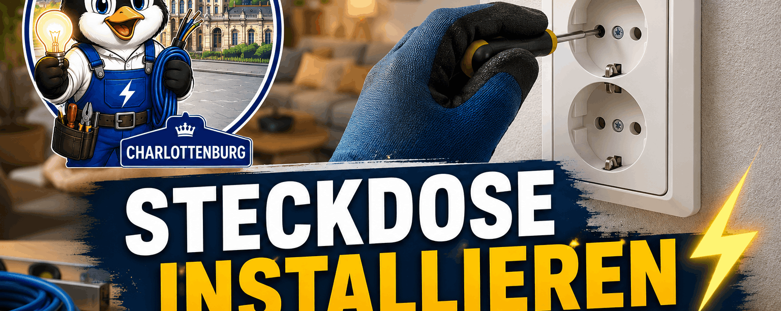 Steckdose installieren Charlottenburg