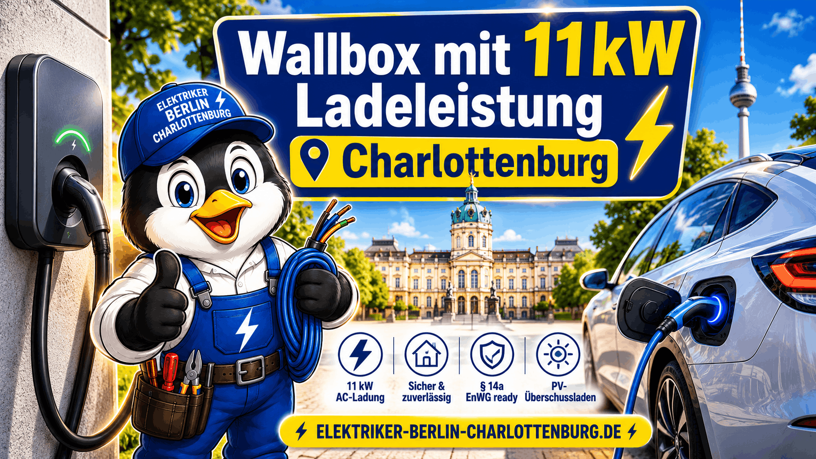 Wallbox mit 11kW Ladeleistung Charlottenburg