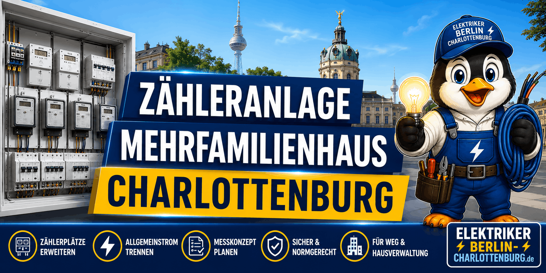 Zähleranlage Mehrfamilienhaus Charlottenburg