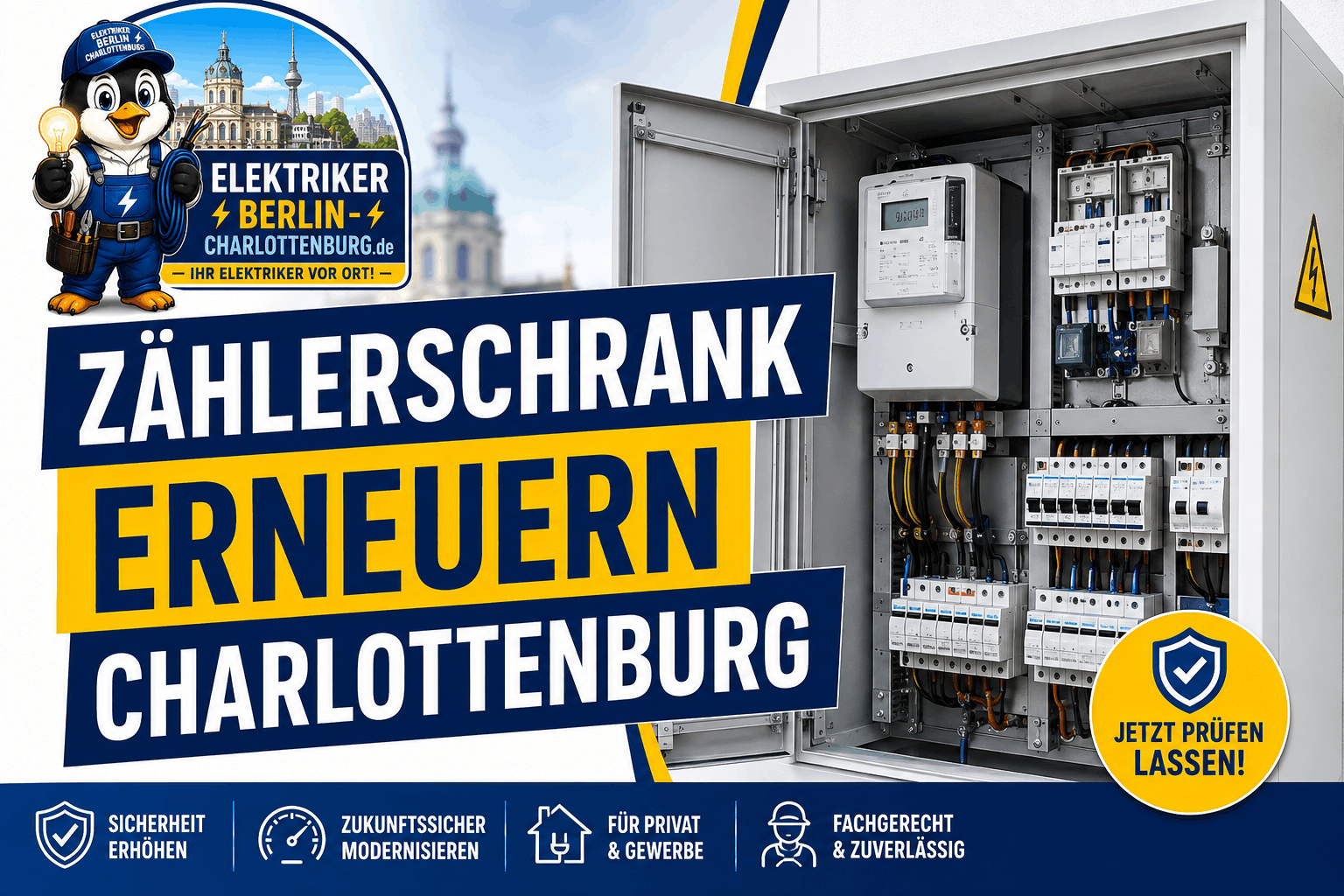 Zählerschrank erneuern Charlottenburg
