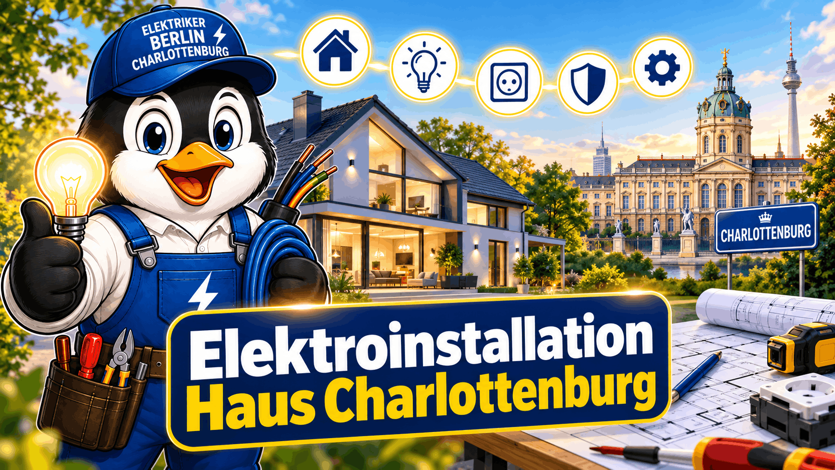Elektroinstallation Haus Charlottenburg